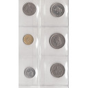 ARGENTINA Set composto da 5 - 10 - 20 - 50 Centavos 1 Pesos - 10 Pesos 